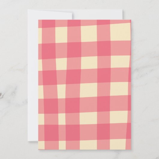 Capybara Birthday Picnic Invitation 招待状 (裏面)