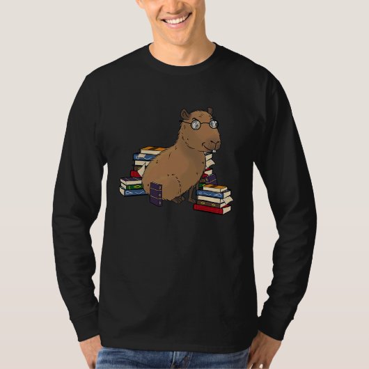 Capybara Books Tシャツ (正面)