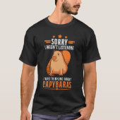 Capybara Capibara Tシャツ (正面)