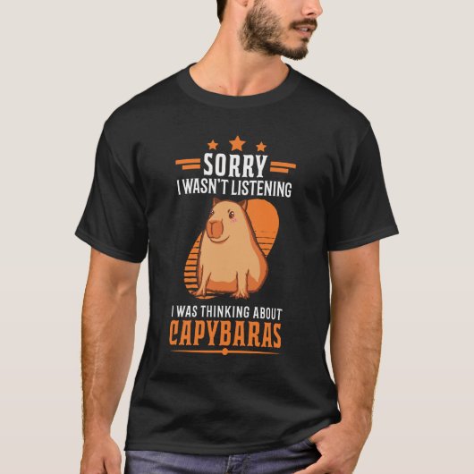 Capybara Capibara Tシャツ (正面)
