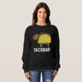 capybara capybara in a taco スウェットシャツ (正面フル)