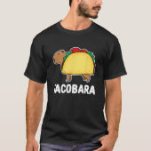 capybara capybara in a taco tシャツ (正面)