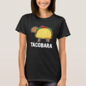 capybara capybara in a taco tシャツ (正面)