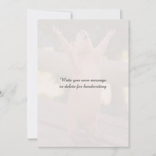 🎓Capybara Celebration Card – Custom Congrats Edit 招待状 (裏面)