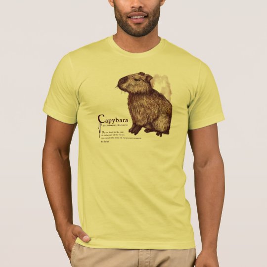 capybara - chocolate tシャツ