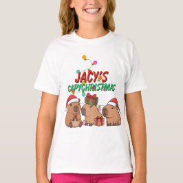 Capybara Christmas Holiday  Tシャツ