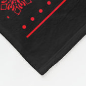 Capybara Christmas Sweater  フリースブランケット (角)