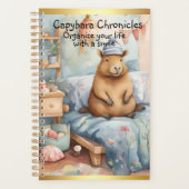 Capybara Chronicles: Organize Your Life with a Smi プランナー手帳 (正面)
