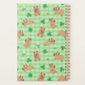 Capybara Clover Green プランナー手帳 (裏面)