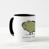 capybara (customizable文字) マグカップ (正面左)