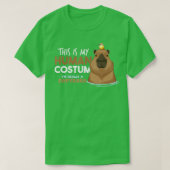 Capybara Halloween Costume, Capybara Rodent Lovers Tシャツ (デザイン正面)
