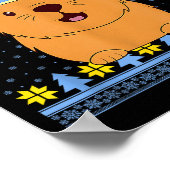 Capybara Hanukkah Capy Hanukkah Chanukah Jewish Ki ポスター (角)