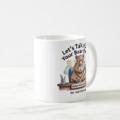 Capybara HR Mug - Funny Office Boundaries Coffee C コーヒーマグカップ (正面右)