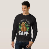 Capybara I Couldn't Be More Capy スウェットシャツ (正面フル)
