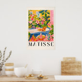 Capybara in Bathtub Art Print Pink Tropical ポスター (キッチン)