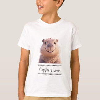 Capybara Love Tシャツ