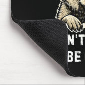 Capybara Lover Don't Worry Be Capy Gift For Men Wo マウスパッド (コーナー)