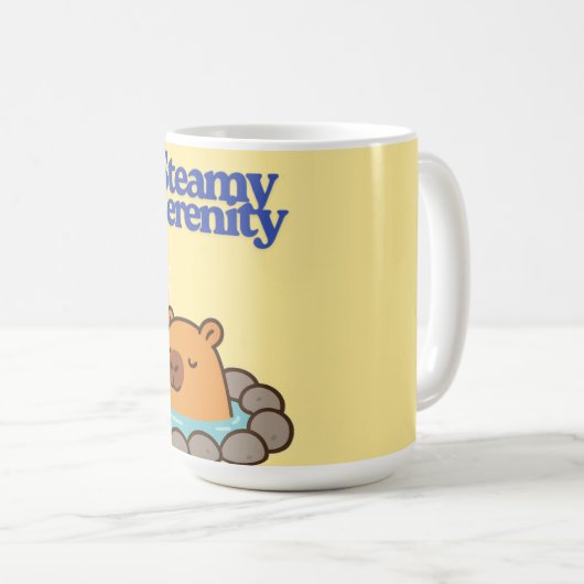 Capybara Mug コーヒーマグカップ (正面右)