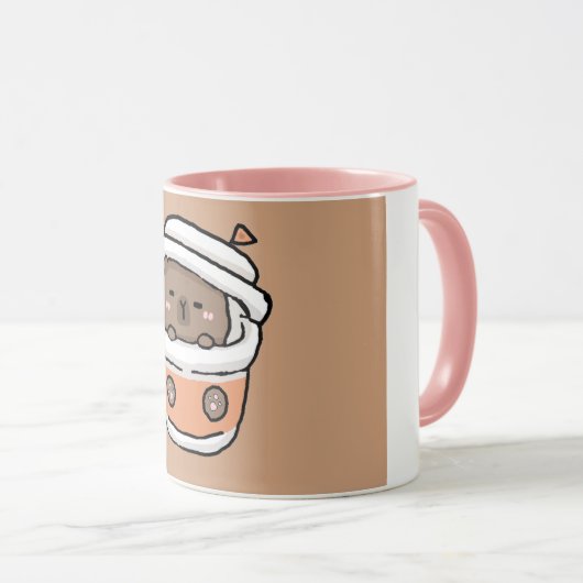  Capybara mug マグカップ (正面右)