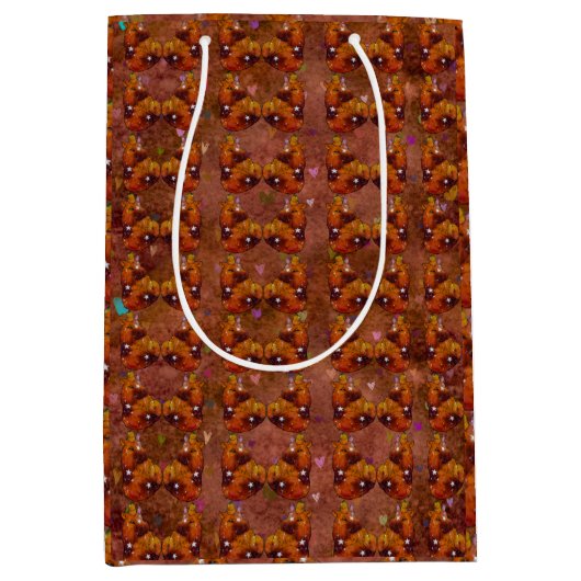 Capybara named Dream ミディアムペーパーバッグ (正面)