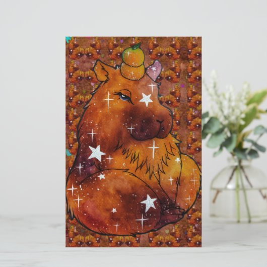 Capybara named Dream 便箋 (スタンド正面)