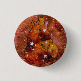 Capybara named Dream 缶バッジ