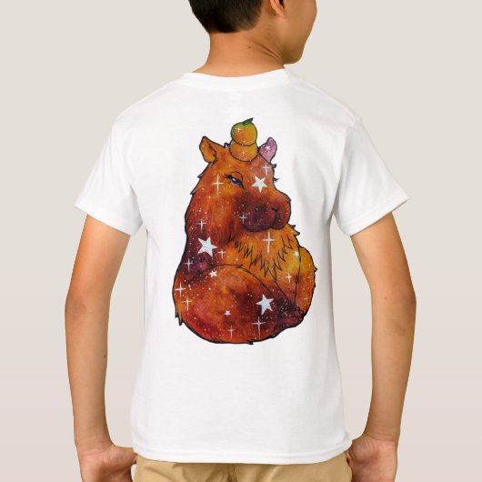 Capybara named Dream Tシャツ (裏面)