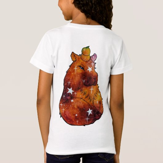 Capybara named Dream Tシャツ (裏面)