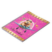 CAPYBARA NOTEBOOK- 16 ノートブック (左側)