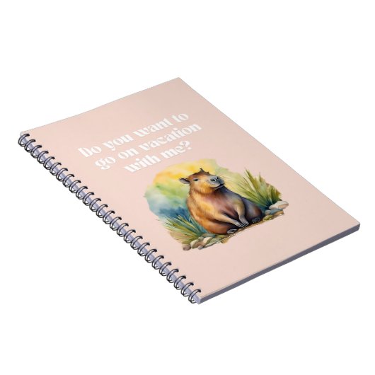 CAPYBARA NOTEBOOK-3 ノートブック (右側)