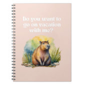 CAPYBARA NOTEBOOK-3 ノートブック (正面)
