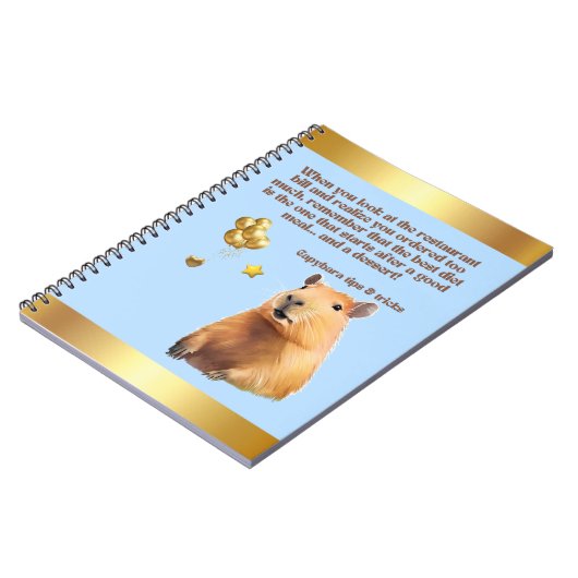 CAPYBARA NOTEBOOK- 7 ノートブック (左側)