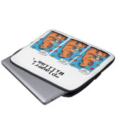 Capybara Old School Gamer Laptop Sleeve ラップトップスリーブ (正面下部)