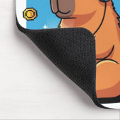 Capybara Old School Gamer Mousepad マウスパッド (コーナー)