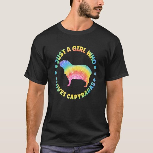 Capybara Outfit for Capybara Lovers Apparel Women  Tシャツ (正面)