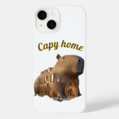 Capybara phone case vibe Case-Mate iPhoneケース (裏面)