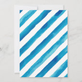 Capybara pool party invitation 招待状 (裏面)