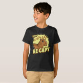 Capybara Retro Capibara Tシャツ (正面フル)