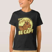 Capybara Retro Capibara Tシャツ (正面)