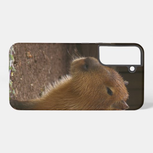 Capybara Samsung Galaxyケース (裏面横)