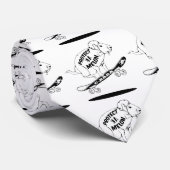 Capybara Skateboard Ollie ネクタイ (ロール)