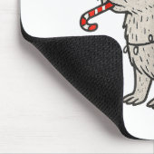 Capybara Smoking Christmas Ugly Cigarette Gen Z  マウスパッド (コーナー)