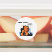 Capybara Streamer Sticker – Custom Gamer Design ラベル (貼付)