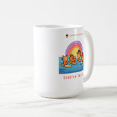 Capybara Summer Club Sunrise Splash – Cute Capybar コーヒーマグカップ (正面右)