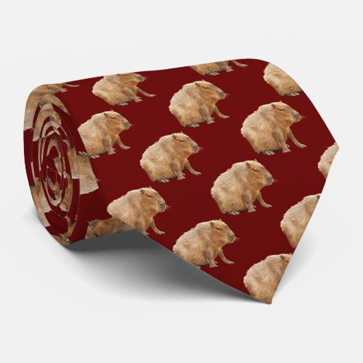 capybara tie ネクタイ (ロール)