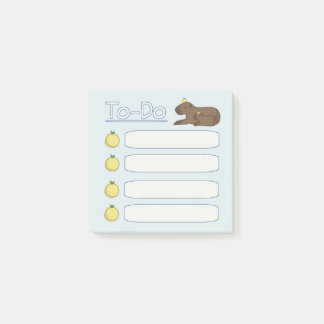 Capybara To-Do List Memo ポストイット