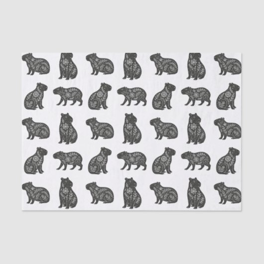 Capybaras 薄葉紙 (正面)