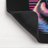 Capyra Cute Retro Animal Summer Vacation Beach  マウスパッド (コーナー)