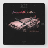 Car：Acrylic Wall Clock スクエア壁時計 (正面)