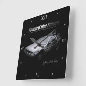 Car：Acrylic Wall Clock スクエア壁時計 (傾斜)